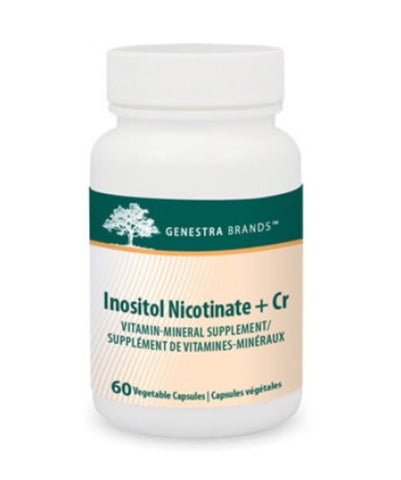 Inositol Nicotinate + Cr - 60vcaps - Genestra - Health & Body Nutrition 