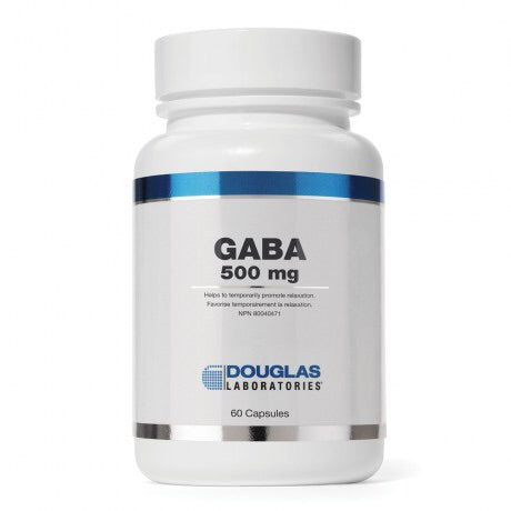 GABA 500 mg - 60caps - Douglas Labratories - Health & Body Nutrition 