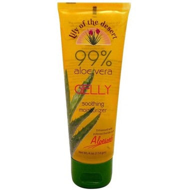 Aloe Vera Gelly 99% - 4oz- Lily Of The Desert - Health & Body Nutrition 