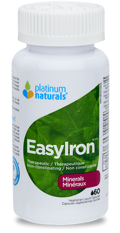 EasyIron - 60 liquid vcaps - Platinum Naturals - Health & Body Nutrition 