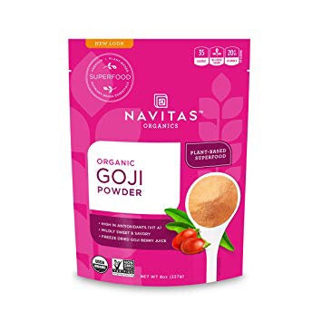 Goji Powder - 113g - Navitas Organics - Health & Body Nutrition 
