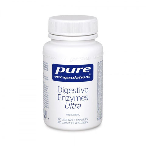 Digestive Enzymes Ultra - 180vcaps - Pure Encapsulations - Health & Body Nutrition 