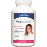 MultiVitamins Adult Women - 120vcaps - Progressive - Health & Body Nutrition 
