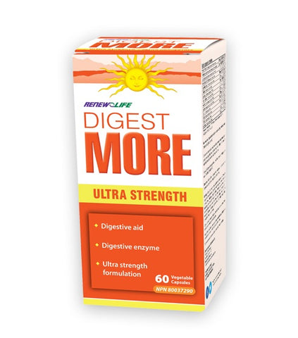DigestMORE ULTRA - 60vcaps - Renew Life - Health & Body Nutrition 