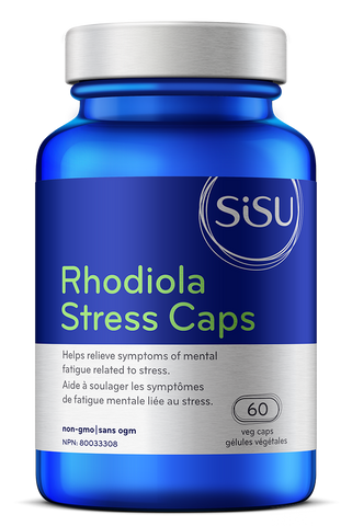 Rhodiola Stress Caps - 60vcaps - Sisu - Health & Body Nutrition 