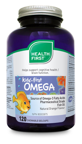 Kids-First Omega - 60chewables - Health First - Health & Body Nutrition 