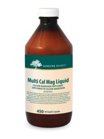 Multi Cal Mag Liquid - 450ml - Genestra - Health & Body Nutrition 