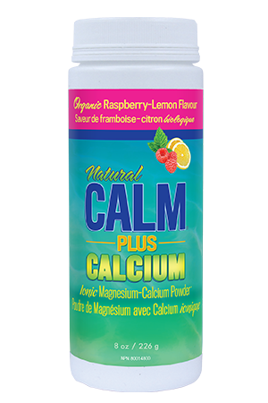 Ionic Magnesium-Calcium Powder - Organic Raspberry Lemon 452g - Natural Calm - Health & Body Nutrition 