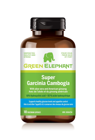 Super Garcinia Cambogia - 180vcaps - Green Elephant - Health & Body Nutrition 