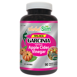 Garcinia With Apple Cider Vinegar (70% HCA) - 90vcaps - Herbal Slim - Health & Body Nutrition 