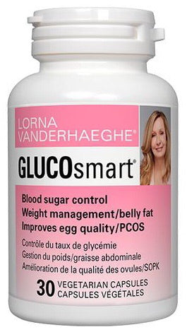 Glucosmart  - 30vcaps- Lorna Vanderhaeghe - Health & Body Nutrition 