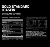 Gold Standard 100% Casein Chocolate - 4lbs - Optimum Nutrition - Health & Body Nutrition 