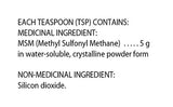 MSM Powder - 300g - Flora - Health & Body Nutrition 