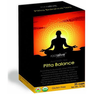 Pitta Balance Tea - 35cups - Rootalive - Health & Body Nutrition 