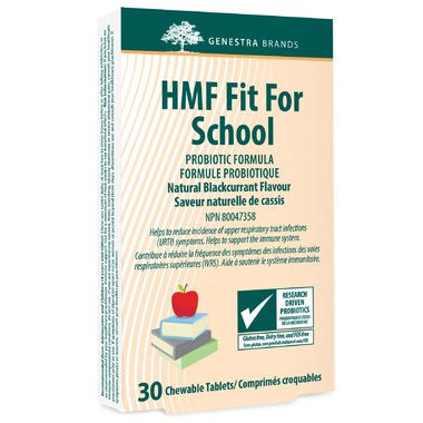 HMF Fit For School Probiotic Formula - 30chewables - Genestra - Health & Body Nutrition 