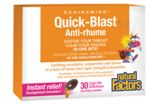 Quick Blast - 30 Soft Chews - Natural Factors - Health & Body Nutrition 