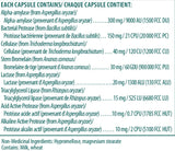 V- Enzymes - 60vcaps - Genestra - Health & Body Nutrition 
