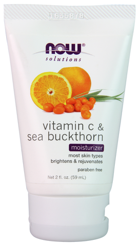 Vitamin C & Sea Buckthorn Moisturizer - 59ml - Now - Health & Body Nutrition 