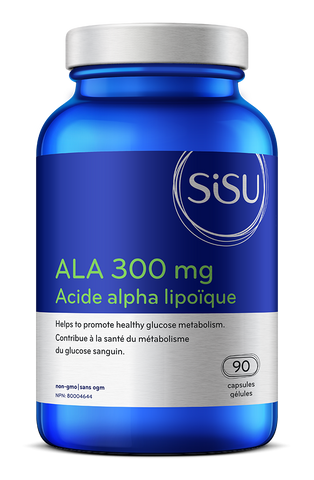 ALA 300mg - 90vcaps - Sisu - Health & Body Nutrition 