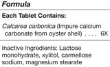 Calcarea Carbonica 6X Tissue Salt - 100tabs - Unda - Health & Body Nutrition 