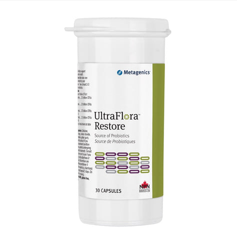 Ultra Flora Restore - 30caps - Metagenics - Health & Body Nutrition 