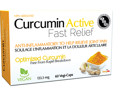 Curcumin Active - 60vcaps - AOR - Health & Body Nutrition 