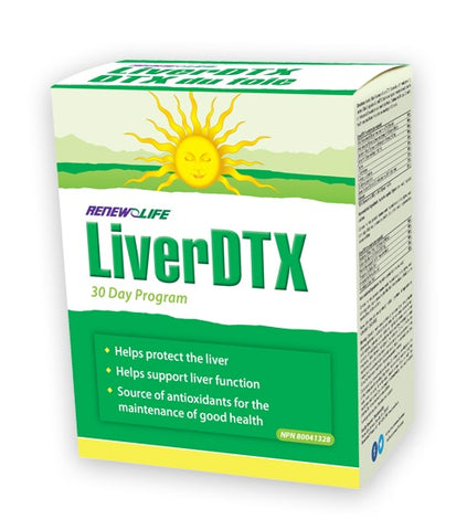 LiverDTX - 30days - Renew Life - Health & Body Nutrition 