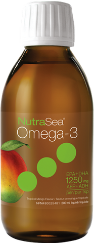 NutraSea Omega-3 Mango - 200ml - Health & Body Nutrition 