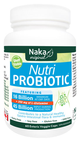 Nutri Probiotic- 60vcaps - Naka - Health & Body Nutrition 