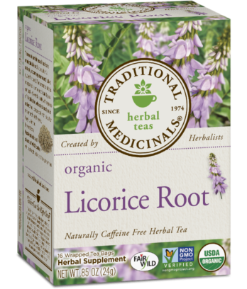 Organic Licorice Root Tea - 20bags - Traditional Medicinals - Health & Body Nutrition 