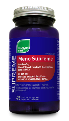 Meno Supreme - 90vcaps - Health First - Health & Body Nutrition 