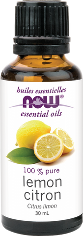 Lemon Essential Oil - 30ml - Now - Health & Body Nutrition 