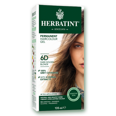 Herbatint Colour - 6D Dark Golden Blonde - 135mL - A.Vogel - Health & Body Nutrition 