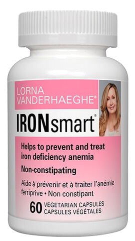 IRONsmart -90vcaps - Lorna Vanderhaeghe - Health & Body Nutrition 