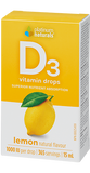 D3 Vitamin Drops - 1000IU - 365 Servings - Lemon - Platinum Naturals - Health & Body Nutrition 