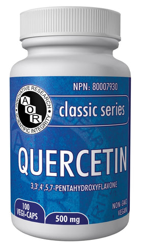 Quercetin 500mg - 100caps - Aor - Health & Body Nutrition 