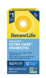 Ultimate Flora Extra Care 50 billion- 60vcaps - Renew Life - Health & Body Nutrition 