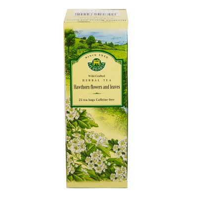 Hawthorn Flowers and Leaves Herbal Tea - 25bags - Herbaria - Health & Body Nutrition 