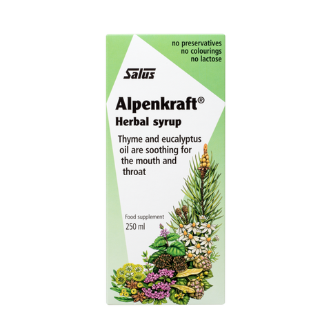 Alpenkraft Herbal Cough Syrup - 250ml - Salus - Health & Body Nutrition 