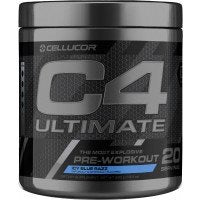 C4 Ultimate Pre-Workout - 20servings - Icy Blue Razz - Cellucor - Health & Body Nutrition 