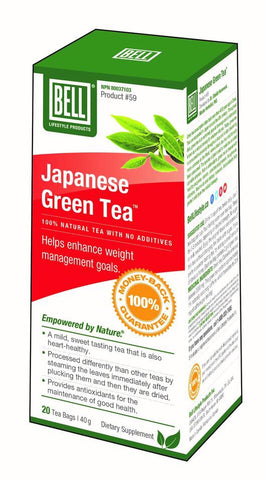Japanese Green Tea - 20bags - Bell - Health & Body Nutrition 