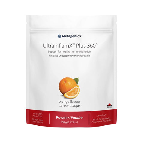 UltraInflamX Plus 360° - Orange Flavour 658g - Metagenics - Health & Body Nutrition 