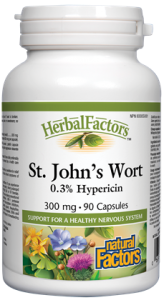 Herbal Factors St. John’s Wort - 300mg - 90caps - Natural Factors - Health & Body Nutrition 