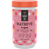 Vegan Protein Powder - Strawberry Shortcake 667g - Natreve - Health & Body Nutrition 