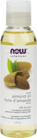 Sweet Almond Oil - 118ml - Now - Health & Body Nutrition 