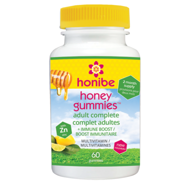 Honey Gummies Adult Complete Multivitamin - 60gummies - Honibe - Health & Body Nutrition 