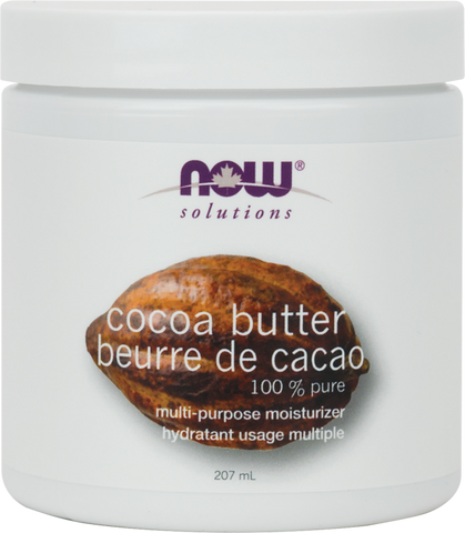 Cocoa Butter - 207ml - Now - Health & Body Nutrition 