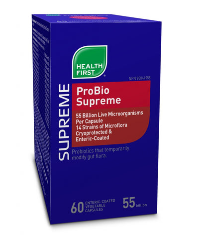 Pro Bio Supreme - 30/60vcaps - Health First - Health & Body Nutrition 
