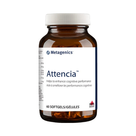 Attencia - 60gels - Metagenics - Health & Body Nutrition 