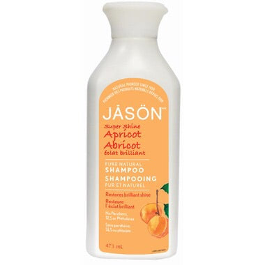 Super Shine Apricot Shampoo - 473ml - Jason - Health & Body Nutrition 